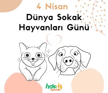 Bir avuç sevgi, bir ömre bedel. Sokak hayvanları günü, sevginin gücünü kutlama günüdür.